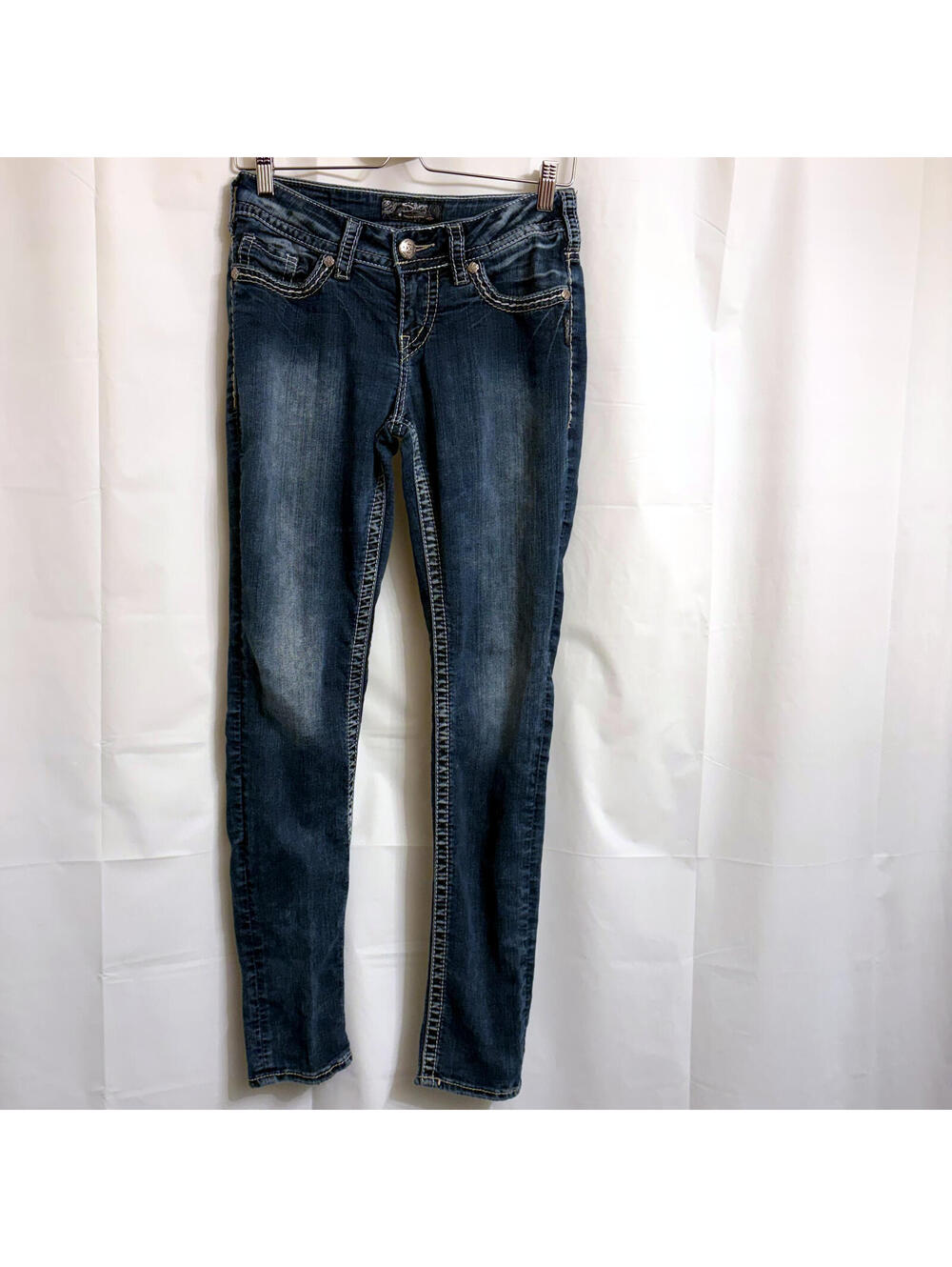 Silver Jeans Co. Suki Skinny Jeans Women's Size 26 L31 Denim